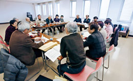 充実してきた石山総支部の運営委員会 充実してきた石山総支部の運営委員会