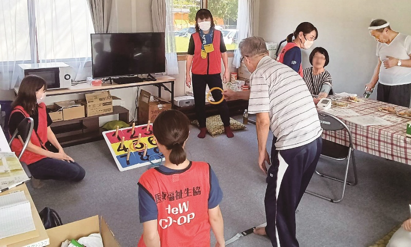 健康カフェの様子
